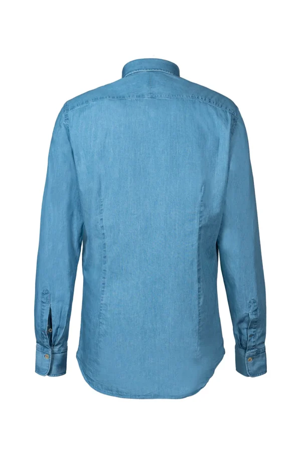 Camicia Alessandro Gherardi Denim Chiaro