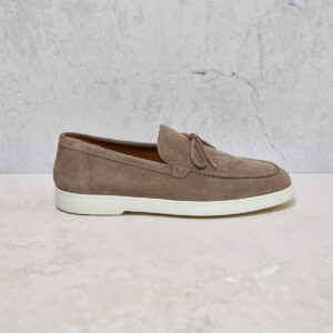 Mocassino barca Doucal's camoscio beige