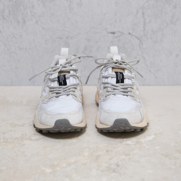 Sneaker Flower Mountain bianca