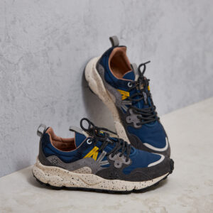 Sneaker Flower Mountain blu