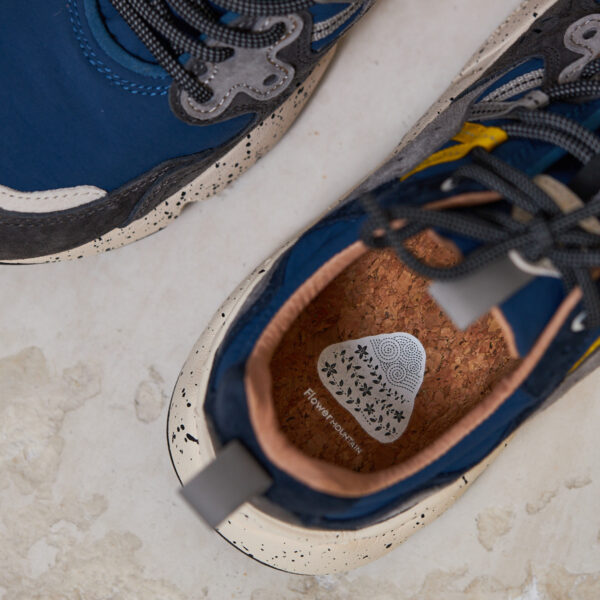 Sneaker Flower Mountain blu