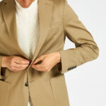 giacca Circolo 1901 cotone jersey beige blu