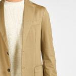 giacca Circolo 1901 cotone jersey beige blu