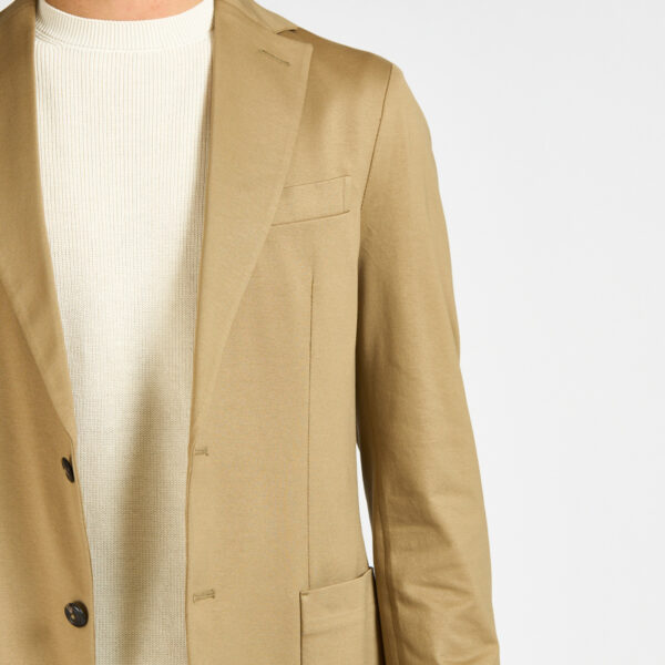 giacca Circolo 1901 cotone jersey beige blu