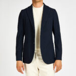 giacca Circolo 1901 fresco lana blu jersey