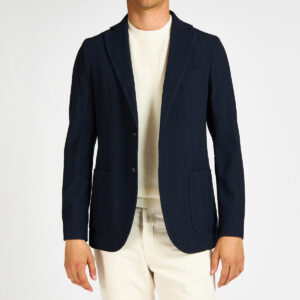 giacca Circolo 1901 fresco lana blu jersey