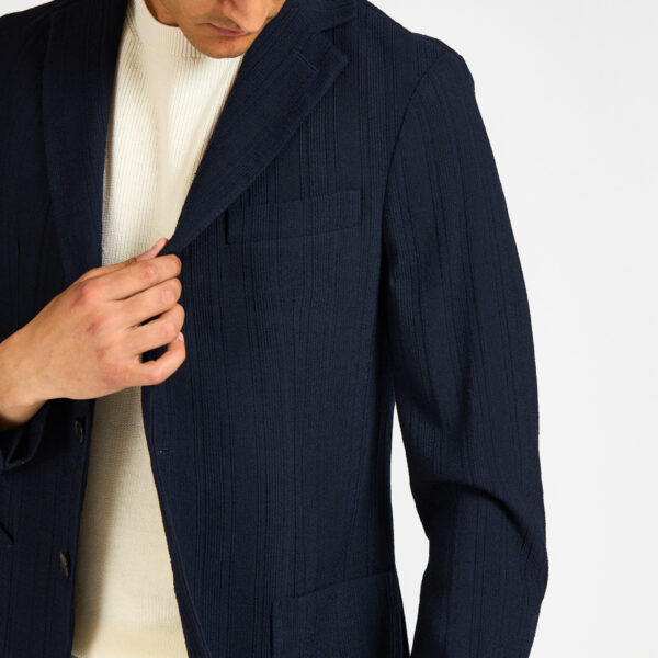 giacca Circolo 1901 fresco lana blu jersey