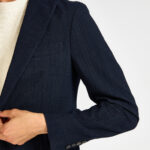 giacca Circolo 1901 fresco lana blu jersey
