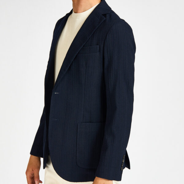giacca Circolo 1901 fresco lana blu jersey