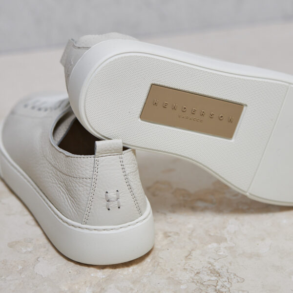 Sneaker Henderson Baracco pelle bianca