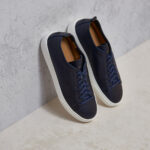 Sneaker Henderson Blu Pelle