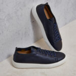 Sneaker Henderson Blu Pelle
