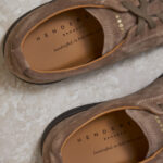 Sneaker Henderson Baracco camoscio beige