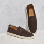 Mocassino Henderson Baracco Marrone Nabuk