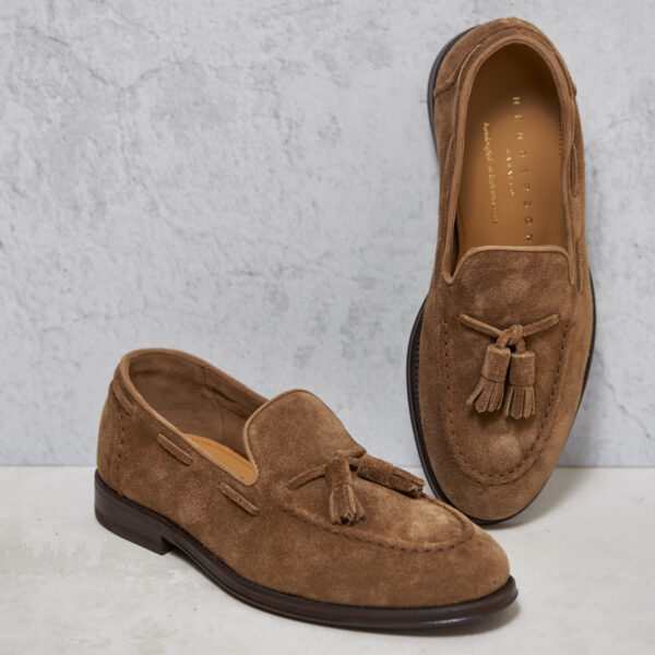 Mocassino Nappine Camoscio Henderson Baracco