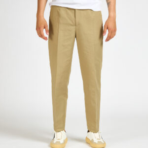pantalone briglia 1949 portofino lino cotone biscotto bianco