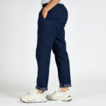 pantalone devorè laccio denim jeans