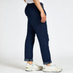 pantalone devorè laccio denim jeans