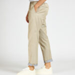 Pantalone devorè laccio beige pesca tessuto solaro