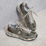 Sneaker Premiata verde Mase