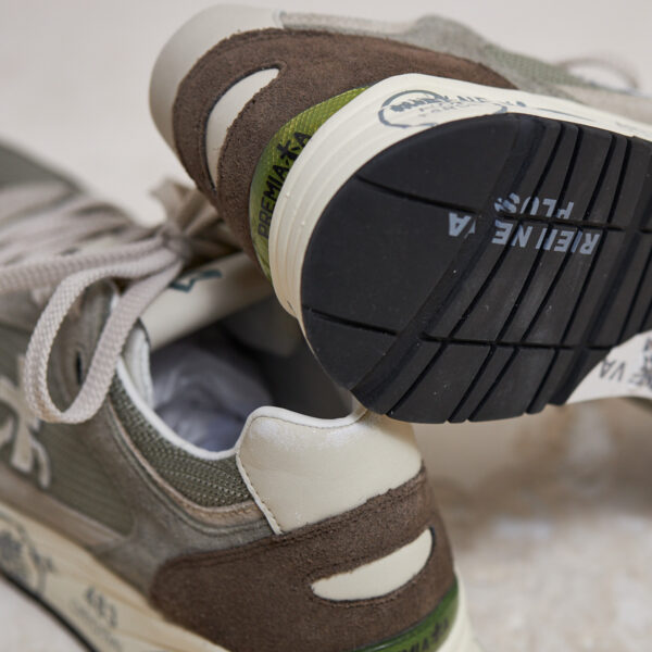 Sneaker Premiata verde Mase