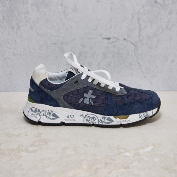 Sneaker Premiata blu Mase