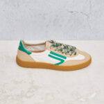 Sneaker Puraai Camoscio Verde beige