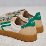Sneaker Puraai Camoscio Verde beige