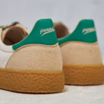 Sneaker Puraai Camoscio Verde beige