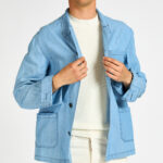 Sahariana denim chiaro