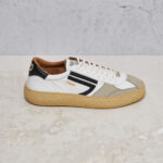 Sneaker Puraai Pelle Bianco nero