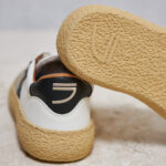 Sneaker Puraai Pelle Bianco nero